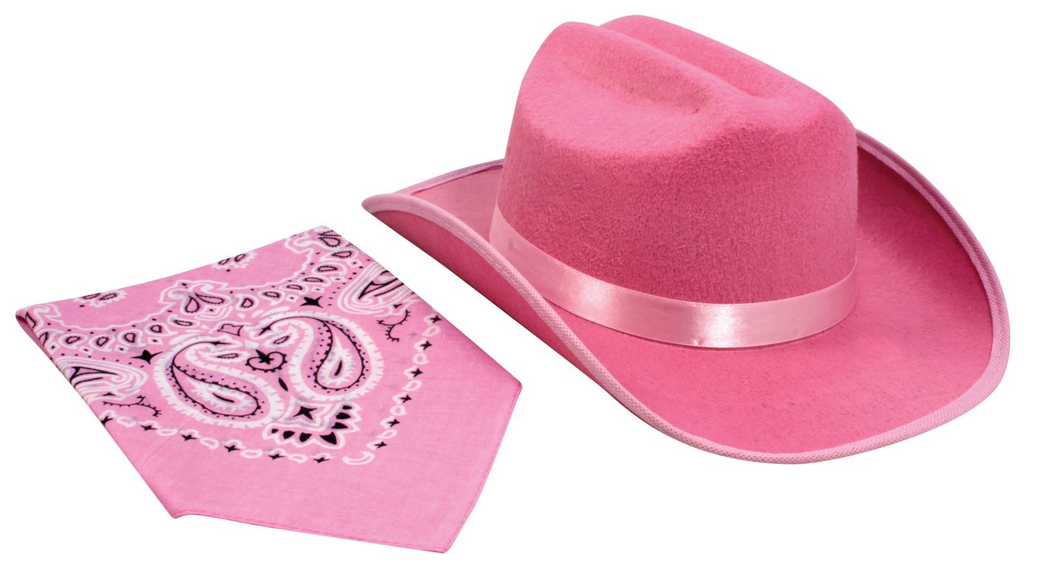 childs pink cowboy hat