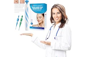 Tag Buddy Skin Tag Remover Kit – Fast & Painless Skin Tag Removal for 2mm-8mm Tags, Safe for Face, Neck, Body, Wart Remover &