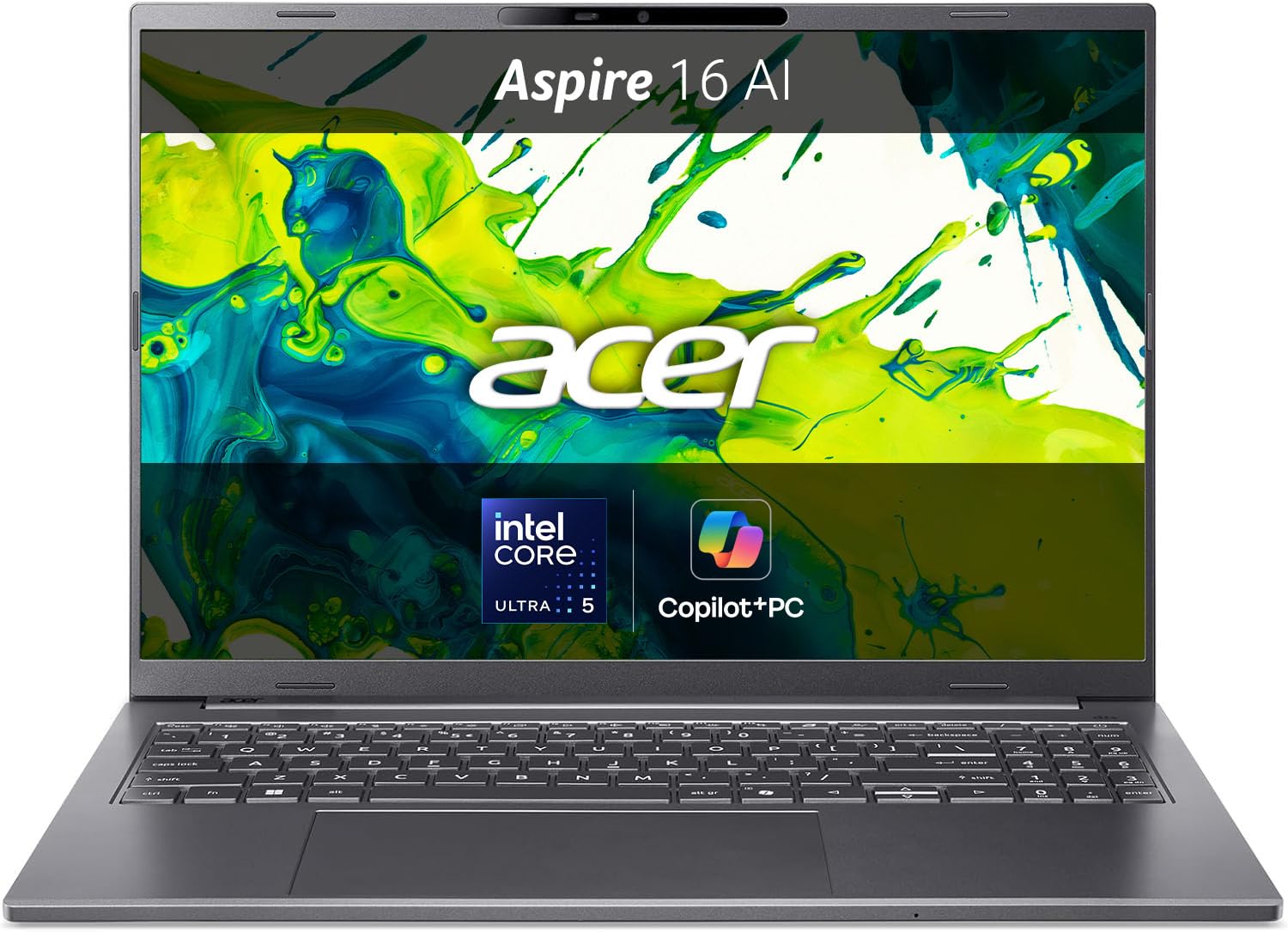 Acer Aspire 16 AI Laptop 16" WUXGA+ OLED Processore Intel Core Ultra 5 226V