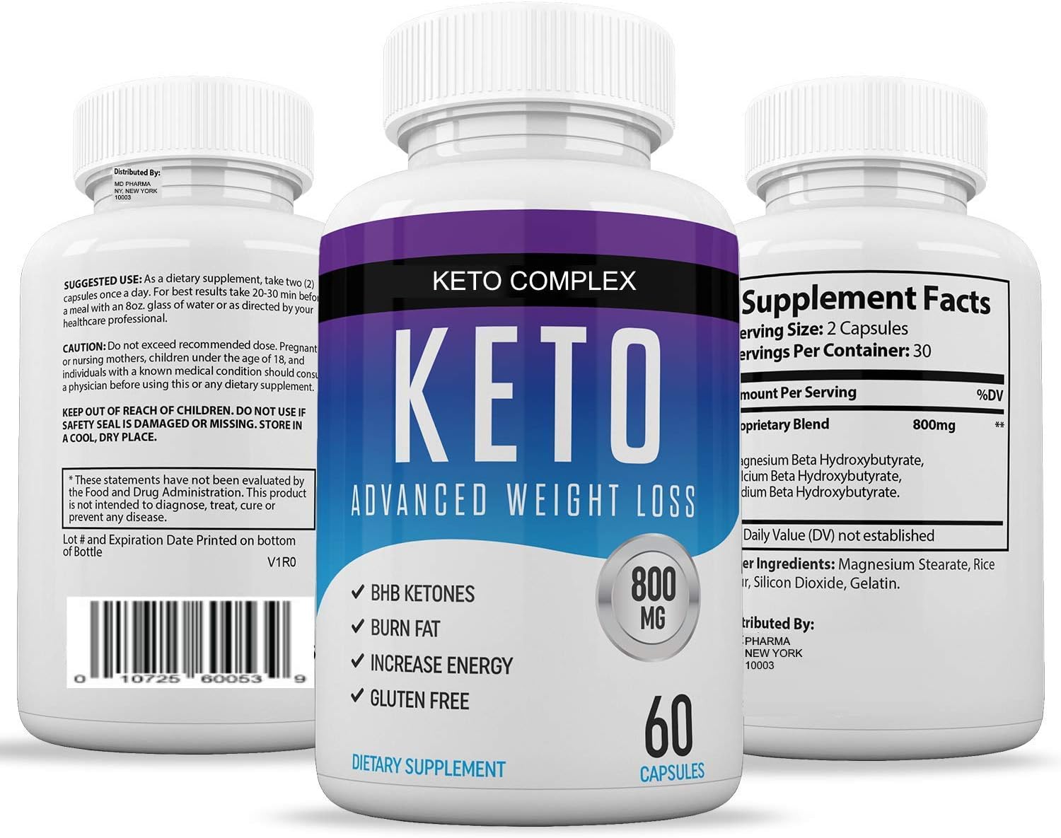 Keto Diet Pills for Men and Women Helps Weight Loss & Burns Fat