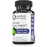 Quantum Nutrition Labs Kidney Support - Kidney Health Supplement, Natural Antioxidant Support for Men and Women with Cranberry, Rhodiola Rosea, and Parsley - 60 Vegetarian Capsules
