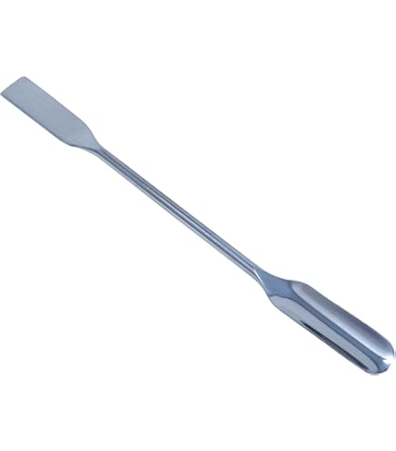 A2Z-DE010 Stainless Steel Double Ended Micro Lab Scoop Spoon
