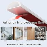 cuysfead 1M White Silicone Cable Trunking 2-3 Wires Self‑Adhesive view 6