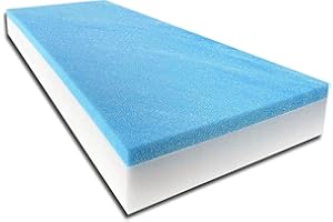 FoamTouch 6" Gel-Memory-Foam-Mattress No Cover