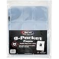 BCW 9 Pocket Pages for 3 Ring Binders - 20ct
