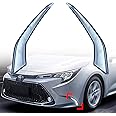 PGTOPONE Switchback White/Amber LED Front Fog Daytime Running Lamp w/Dynamic Flash LED Turn Signal light Feature Compatible with Toyota Corolla 2021-2022 L LE XLE Hybrid Accessories (Front Fog Light)
