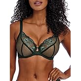 Freya Women's Loveland Underwire Plunge Bra Emerald