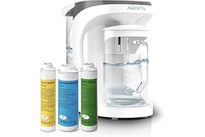 AquaTru Carafe | Countertop Water Purifier with Exclusive 4-Stage Ultra Reverse Osmosis Technology (No Plumbing or Installati