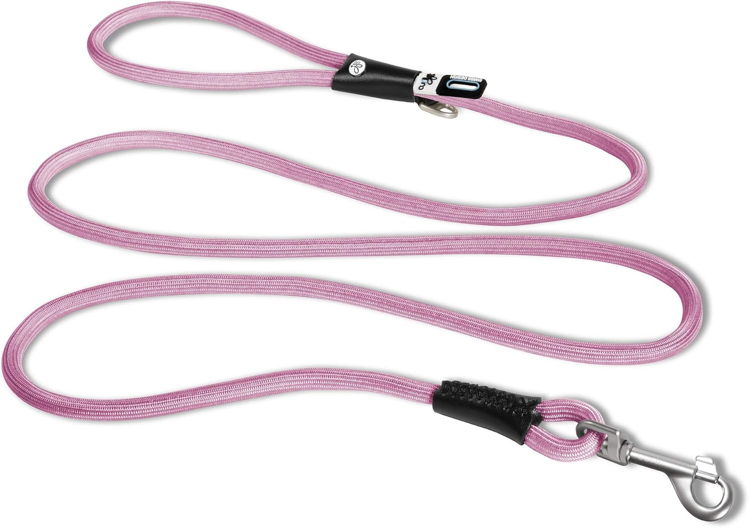 Curli Stretch Comfort Leash Pink M