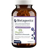 Metagenics - Mag L-Threonate - Magnesium L-threonate Capsuels for Muscle Support - 120 Capsules