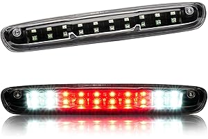 Cxdar Third 3rd Brake Light, LED High Mount Stop Light for 2007-2013 Chevy Silverado/GMC Sierra 1500 2500HD 3500HD, Rear Cent