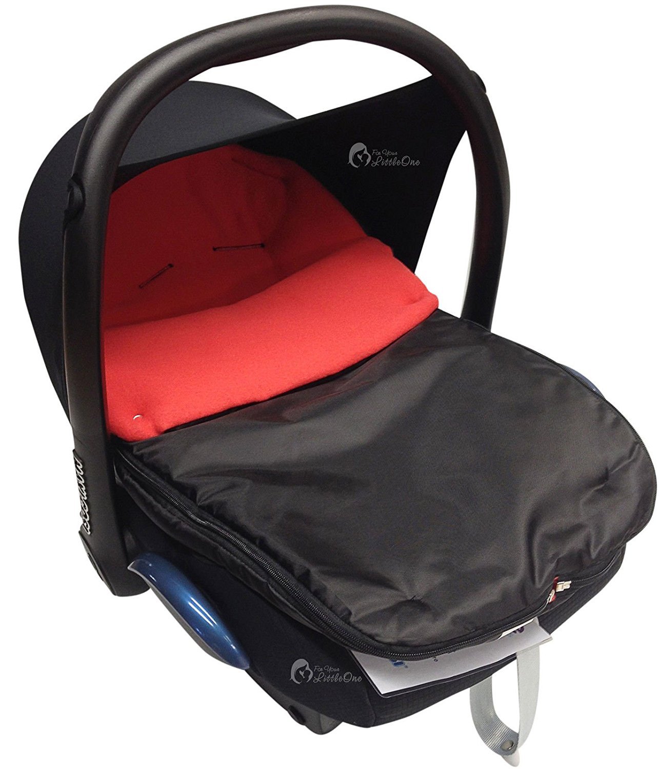 Car Seat Footmuff/Cosy Toes Compatible with Jane Red
