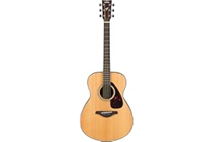 Yamaha FS800J Small Body Solid Top Acoustic Guitar, Natural, Concert