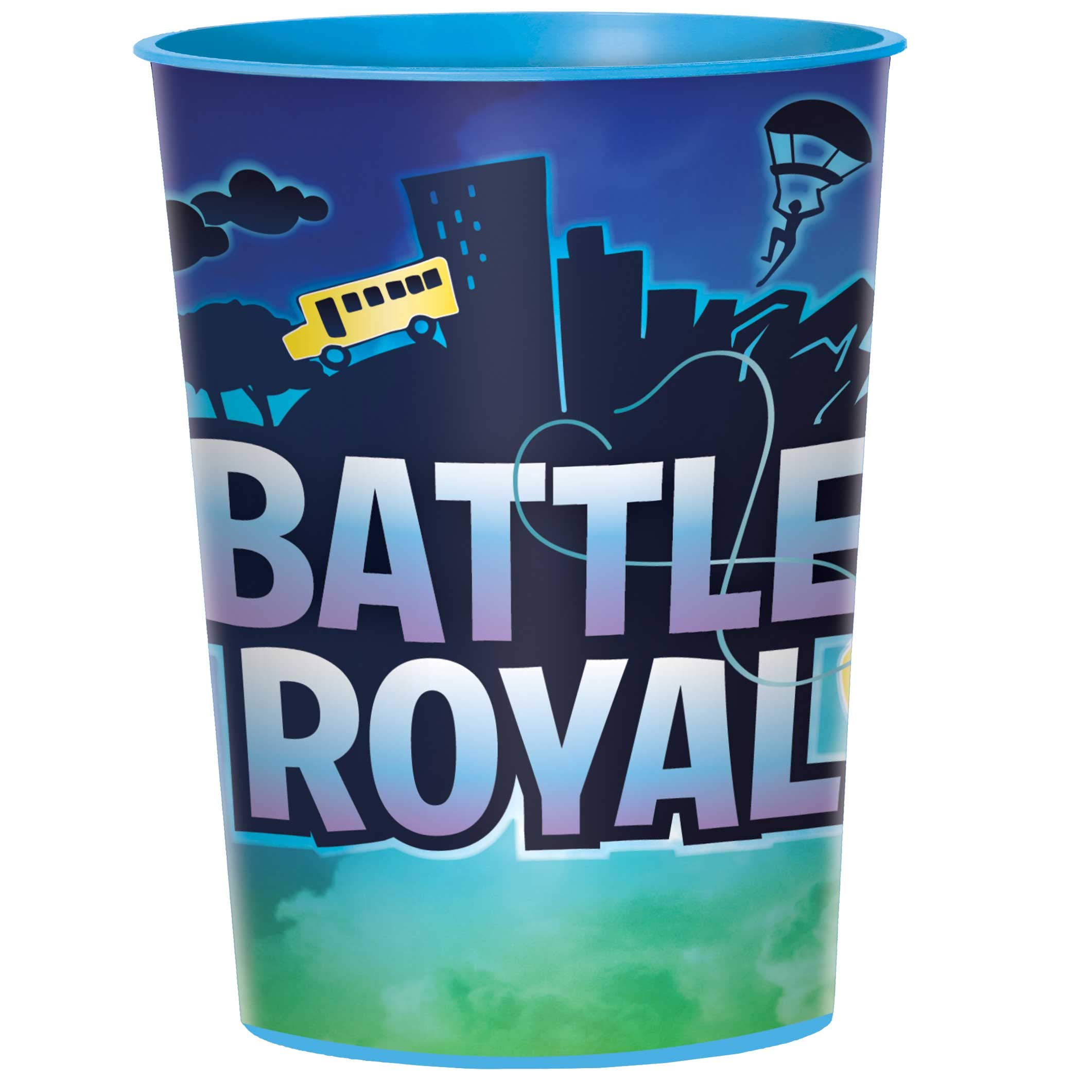 Amscan 422412 - Kids Battle Royal Gamers Birthday Favours & Sweets Plastic Cup - 473ml — image 1
