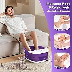 Foot Spa Bath Massager with Heat [2025