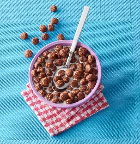 MALT-O-MEAL COCO ROOS BREAKFAST CEREAL, CRUNCHY CHOCOLATE PUFF CEREAL, LARGE CEREAL FOR FAMILY, 48 OZ RESEALABLE CEREAL BAG