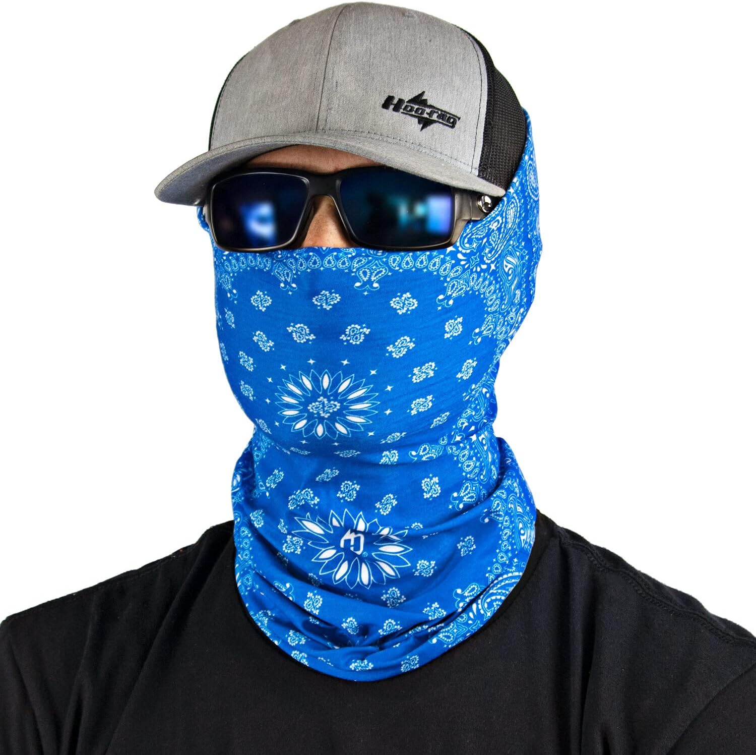 Paisley Bandana & Neck Gaiter Combo Wear As A Headband, Scarf, Or