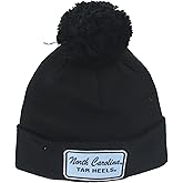 ZHATS Standard NCAA Officially Licensed Pom Beanie Patch Brick Black, One Size