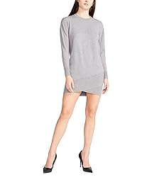 BB DAKOTA Sweaterdress Light Heather Grey SM