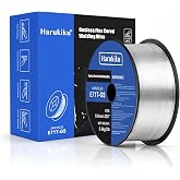 HARUKIKU .030" Flux Core Welding Wire, E71T-GS Mild Carbon Steel, Low Spatter Gasless MIG Welding Wire, 2-Pound Spool &ndash; Ideal for Windy Conditions, DIY Welding, Farm &amp; Fence Work, Vehicle Repairs