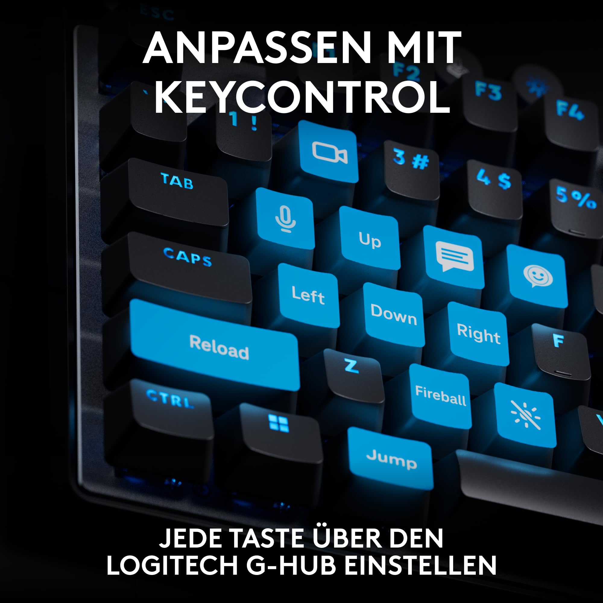 Logitech G PRO X TKL RAPID Tenkeyless kabelgebundene Gaming Tastatur 5