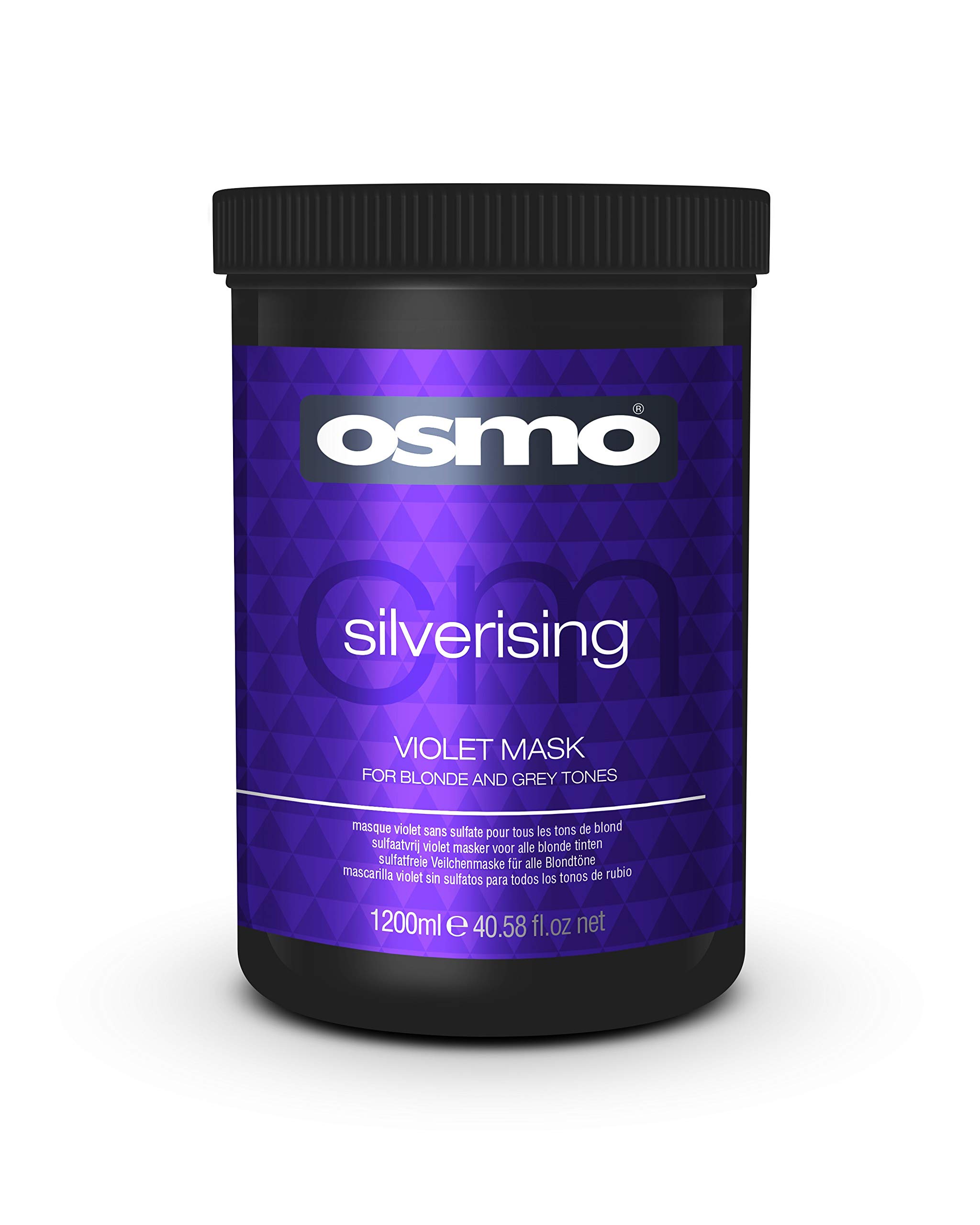 Osmo Silverising Violet Mask 1200 ml - Care for Blonde & Silver Tones & Highlights