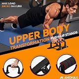 Amonax Ab Wheel Set with Push Up Handles and Skipping Rope view 4