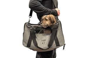 K9 Sport Sack Karry-On | Dog Carrier for Small and Medium Pets | Airline Approved Pet Carrier | Fully Ventilated | TSA and Ve