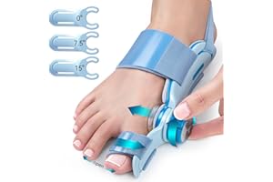 Tech Love Bunion Correctors for Women & Men Big Toe, Upgraded Double Correction Toe Straightener, Bunion Pads with Cooling Ge