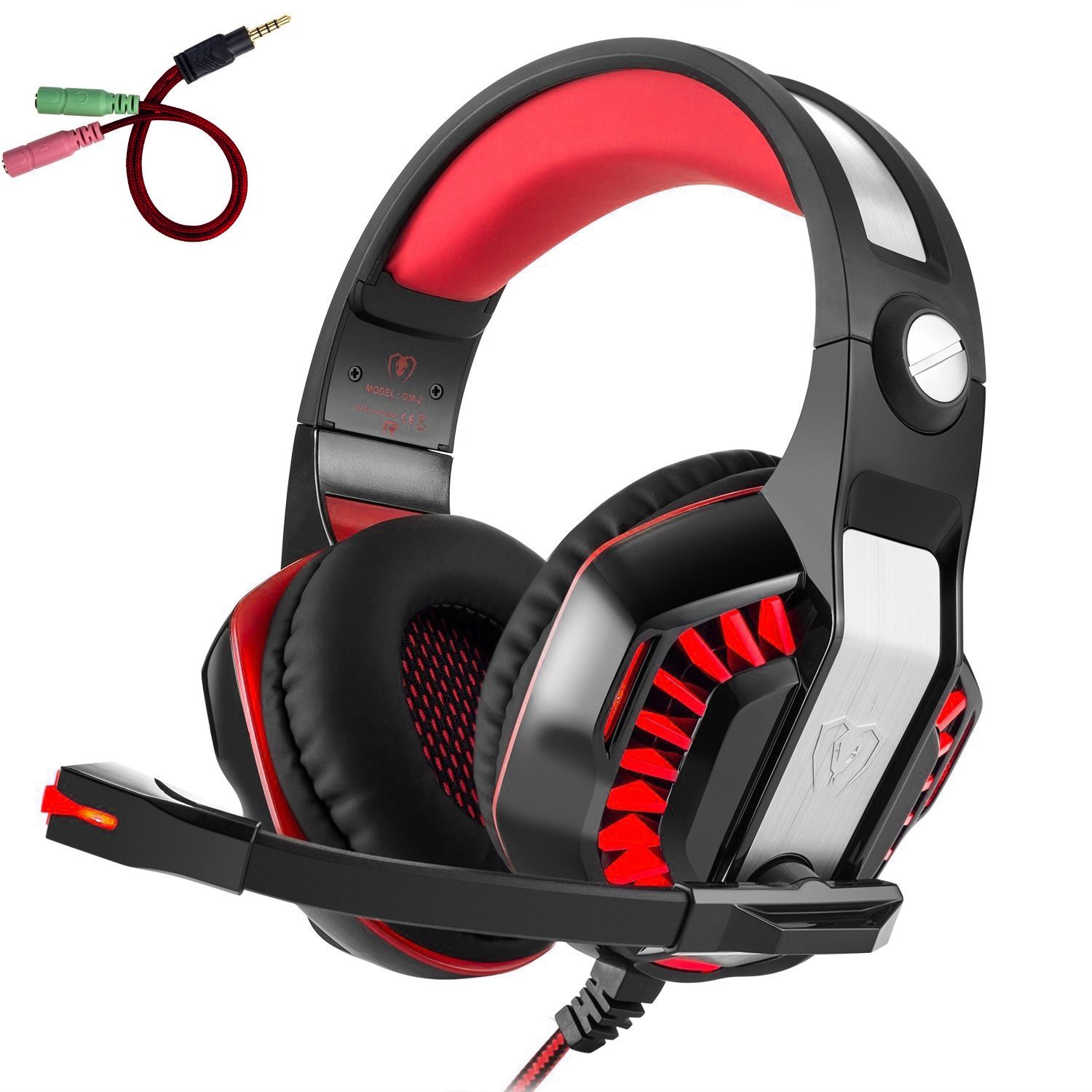 Beexcellent Gaming Headset For Ps4 Xbox One Nintendo Switch Pc
