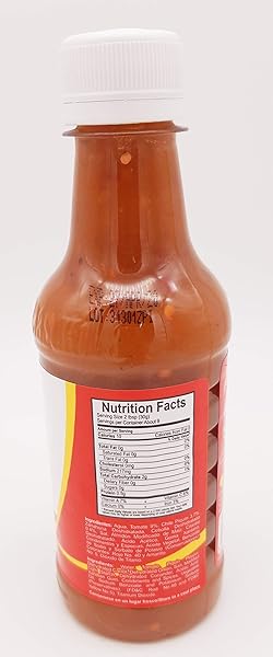 ZAASCHILA REAL MEXICAN SALSA 9.35OZ BOTTLE (PACK OF 3) CHOOSE FLAVOR BELOW (PIQUIN – HOT (RED))