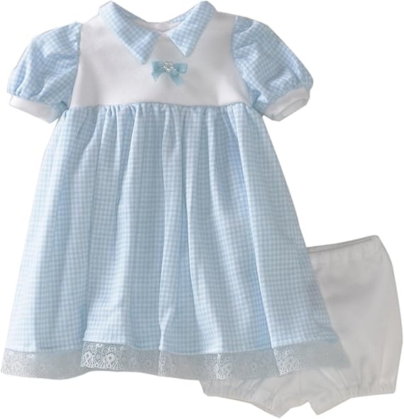 ANNA'S Preemie BabyGirls Newborn Adorable Checked 2 Piece