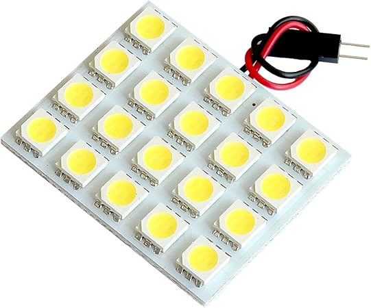 Amazon 断トツ60発 La300 310 ミライース Led ルームランプ 1点 H23 9 ダイハツ 車中泊 基板タイプ 圧倒的な発光数 3chip Smd Led 仕様 室内灯 カー用品 Hjo ルームランプ 車 バイク