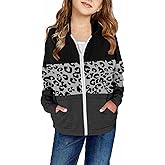 storeofbaby Girls Zip Up Hoodie Casual Long Sleeve Jacket Lightweight Sweatshirt with Pockets