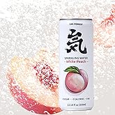 Chi Forest Sparkling Water,Caffeine free,Gluten free,Vegan,0 sugar,0 calories,White Peach Flavor,11.16 Fl oz,24 Cans