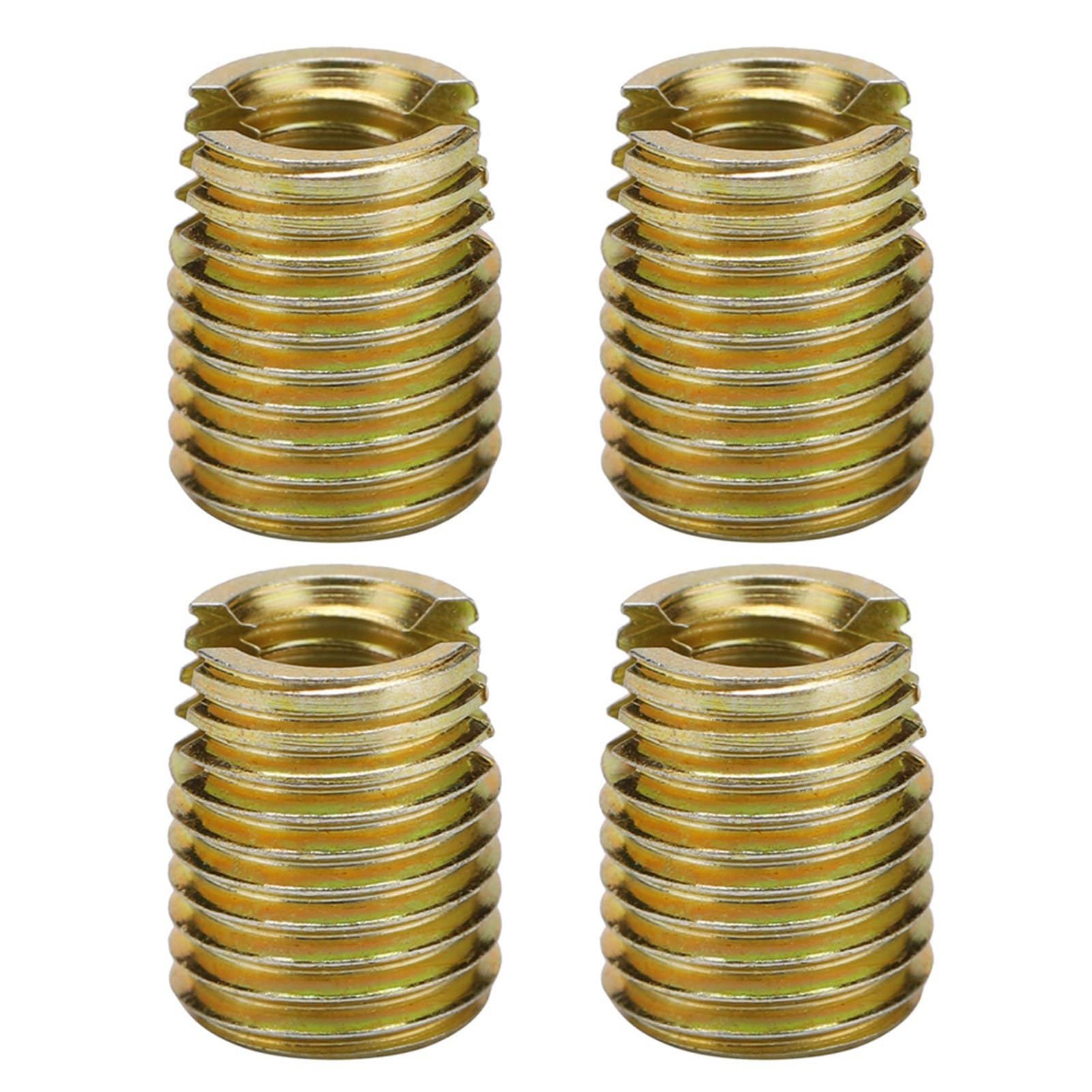 Thread Inserts 20Pcs 302 Carbon Steel Self-Tapping Thread Insert Screw Repairing Accessories(Inner M4*0.7 Outer M6.5 * 0.75 8mm / 0.3in)