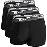BKIEO Modal Spacious Pouch Trunks - Vibrant Everyday Essential, 3-Pack