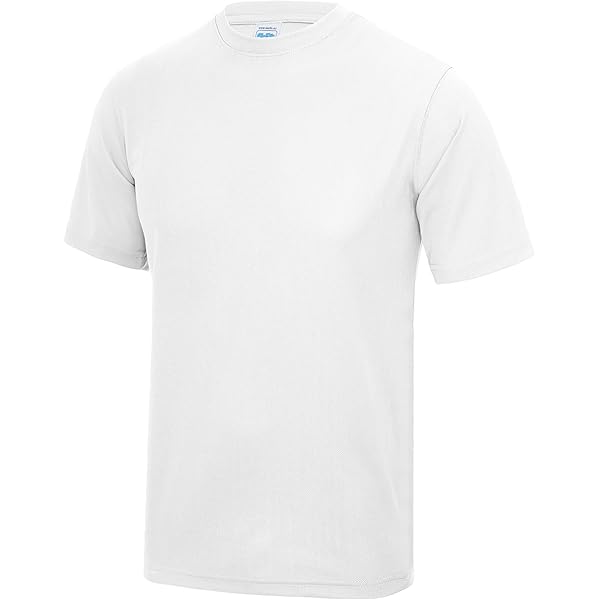 Just Cool Mens Performance Plain T-Shirt (5XL (54 Inch Chest