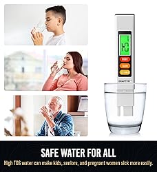 TDS Turbidity Meter - Water Tester for Drinking Water