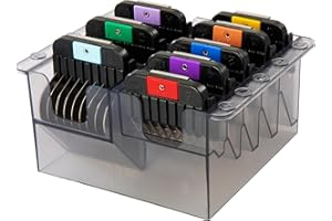 Wahl Canada Stainless Steel Guides with Caddy, Fits #30 Ultimate & Competition Series Blades, Convenient Storage Stand with l