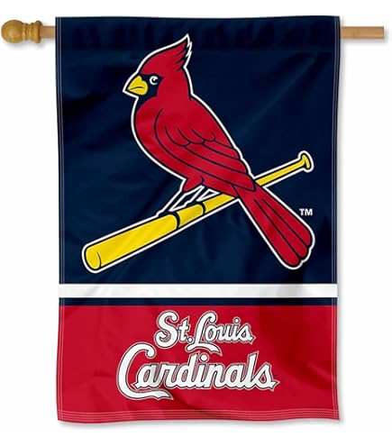 Wincraft St. Louis Cardinals Bandiera 3 X 5 Cards MLB Banner - Foto 10