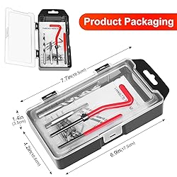 JMMRRR Thread Repair Kit M6 X 1.0mm, Metric Thread