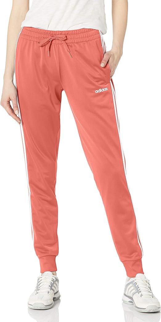 adidas,Womens,Essentials 3Stripes Tricot Jogger Pants,Hazy Rose,XSmall Amazon.co.uk Clothing