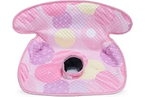 COOLBEBE Car Seat Protector for Potty Training, Dry Waterproof Car Seat Liner Toilet Training for Baby Infant Toddler, Piddle Pads Cover Car Seat Pad for Strollers & Carseat (Pink)