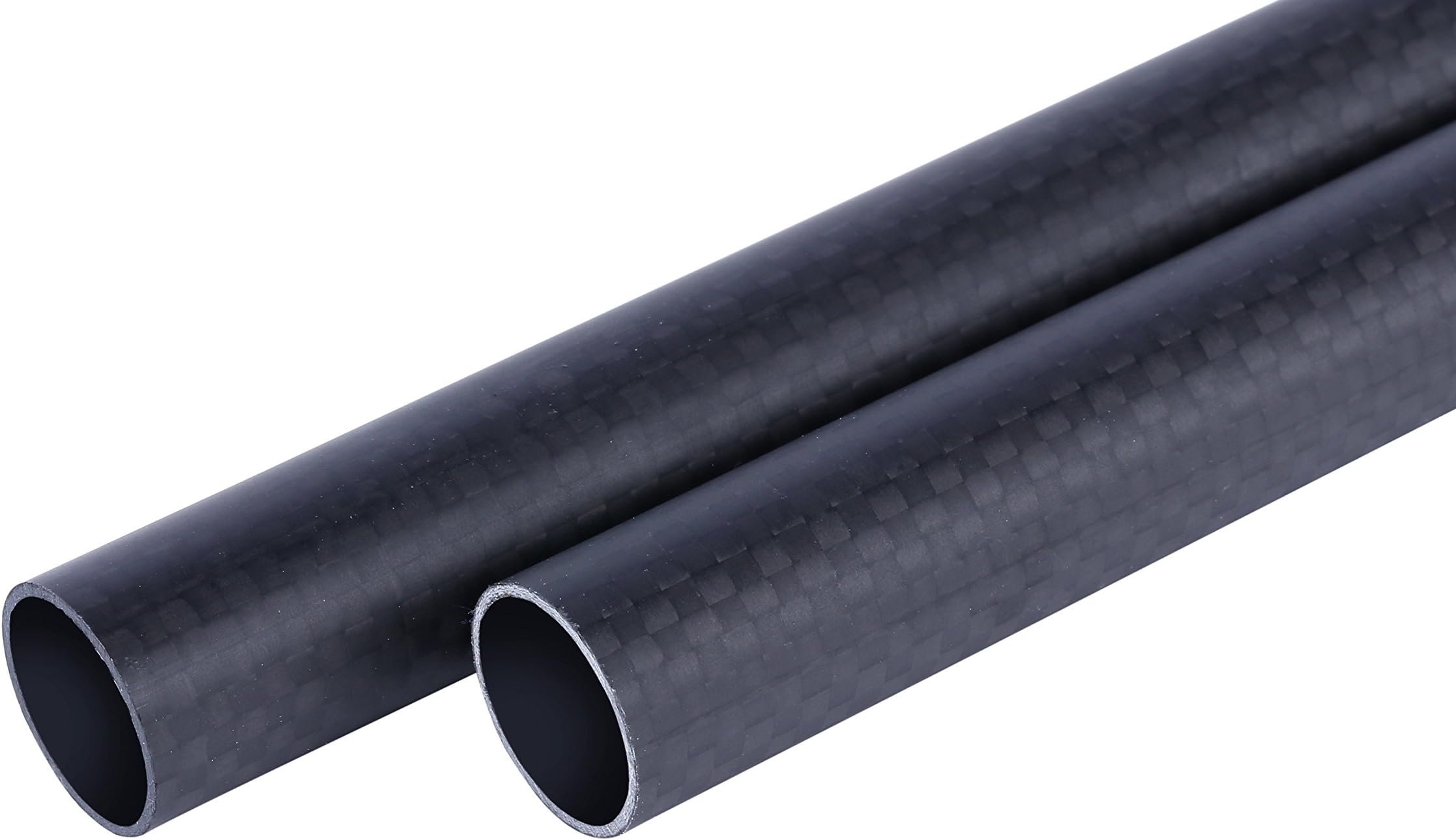 lston 3K Roll Wrapped 100% Carbon Fiber Tube 14*16*500mm Matt Surfaces Pack of two pcs