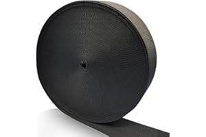 WEBSUKA Polypropylene Webbing Strap 3+Colors – 0.9"& 1"& 2" – 25 33Yards Heavy Duty Webbing Roll, Flat Webbing Strap for Indoor&Outdoor Gear, Climbing, DIY Crafting, Repairing