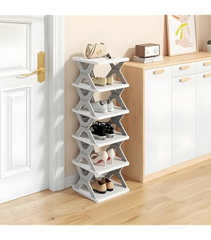 Small Space Kids Shoes Storage BRIUNN Acrylic Transparent Kids