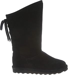 bearpaw lace up back boots