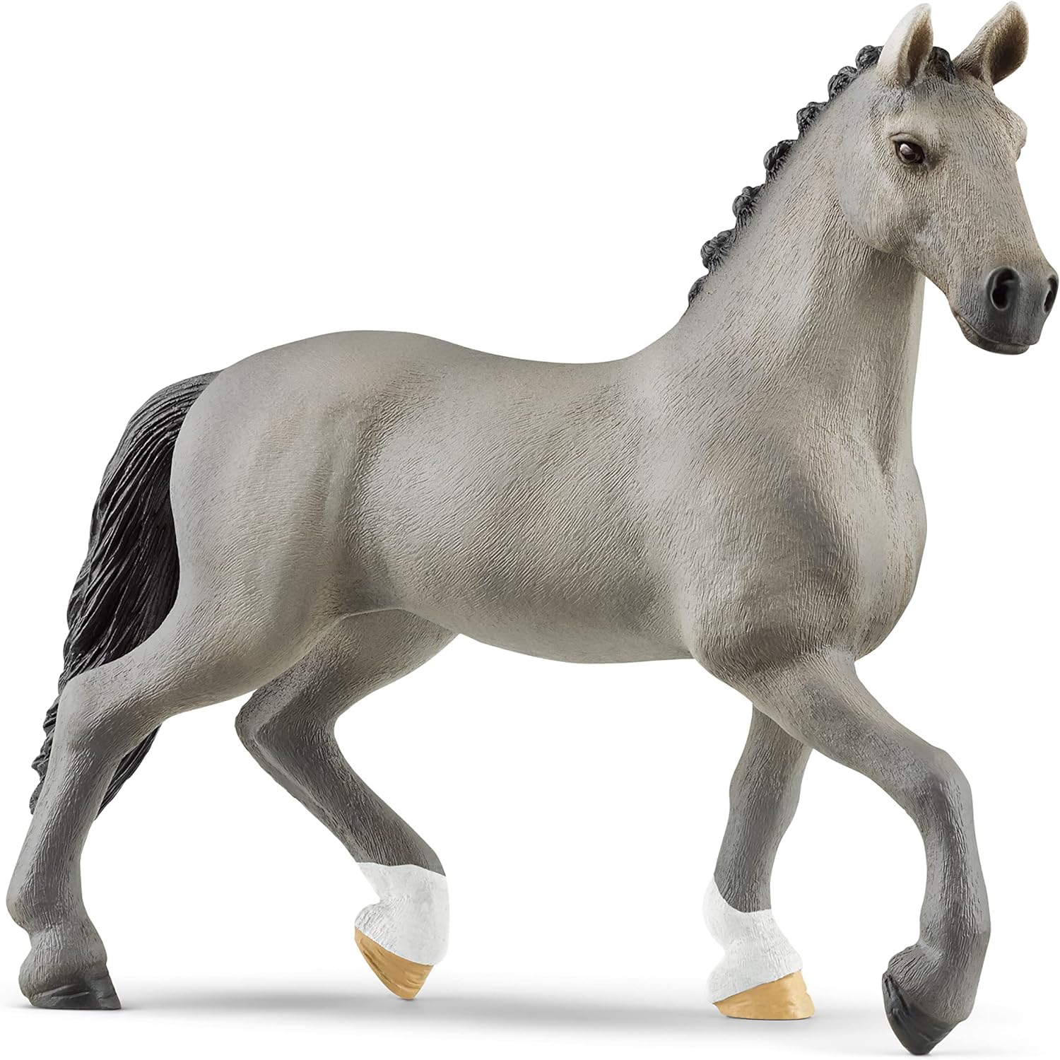SCHLEICH Horse Club Cheval de Selle Francais Stallion Horse Figurine - Authentic and Educational Toy Figure, Fun and Imaginative Play for Boys and Girls, Gift for Kids Ages 5+