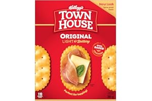 Kellogg's Town House Original Crackers, 391.0 g (Pack of 1) - Package May Vary
